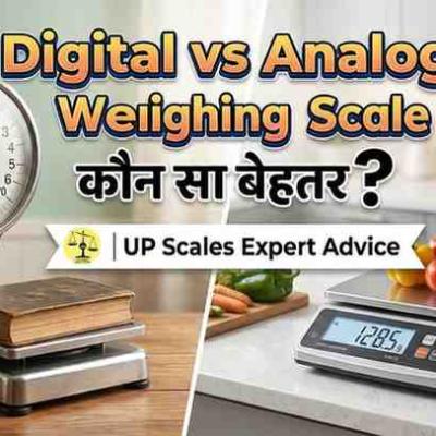 Digital vs Analog Weighing Scale: कौन सा बेहतर? पूरी जानकारी | UP Scales